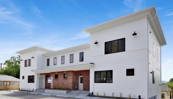 Exterior of Holland Lofts
